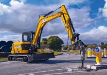 Excavatrice sur chenilles JCB 100C-1