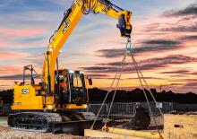 Excavatrice sur chenilles JCB 140X LC