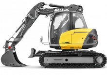 Excavatrice sur chenilles Mecalac 15MC