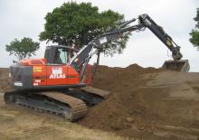 Excavatrice sur chenilles Atlas 190 LC