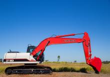Excavatrice sur chenilles Link-Belt 210 X2