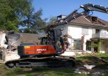 Excavatrice sur chenilles Atlas 215 LC-SR