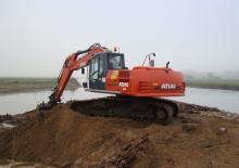 Excavatrice sur chenilles Atlas 260 LC