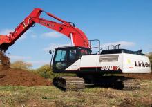 Excavatrice sur chenilles Link-Belt 300 X4