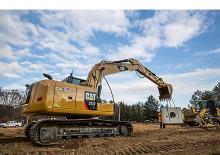 Excavatrice sur chenilles Caterpillar 313F GC