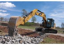 Excavatrice sur chenilles Caterpillar 318F L