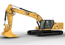 Excavatrice sur chenilles Caterpillar 323