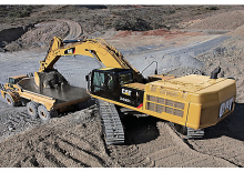Excavatrice sur chenilles Caterpillar 349D2