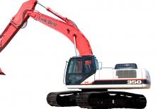 Excavatrice sur chenilles Link-Belt 350 X2