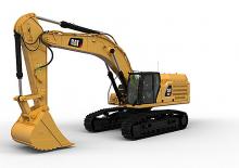 Excavatrice sur chenilles Caterpillar 352