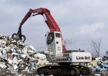 Excavatrice sur chenilles Link-Belt 600 LX MH