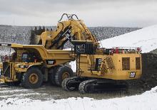 Excavatrice sur chenilles Caterpillar 6060 FS