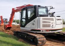 Excavatrice sur chenilles Link-Belt 75 X3 Spin Ace