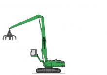 Excavatrice sur chenilles Sennebogen 870 R-special