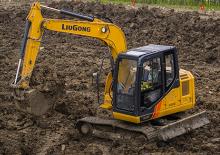 Excavatrice sur chenilles Liugong 908E