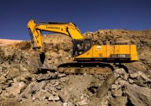 Excavatrice sur chenilles Liugong 970E