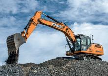 Excavatrice sur chenilles Case CX210D LR