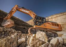 Excavatrice sur chenilles Case CX350D