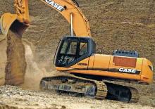 Excavatrice sur chenilles Case CX 370 B LC