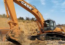 Excavatrice sur chenilles Case CX 470 B RTC