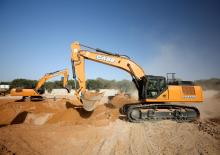 Excavatrice sur chenilles Case CX490D 