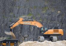 Excavatrice sur chenilles Case CX500D ME