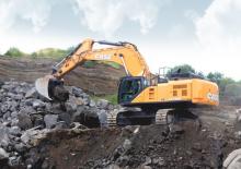 Excavatrice sur chenilles Case CX750D