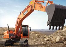 Excavatrice sur chenilles Doosan DX 225 LC
