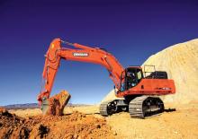 Excavatrice sur chenilles Doosan DX490LC-5