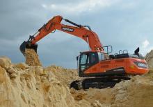 Pelles électriques sur chenilles Doosan DX300LC-5 SLR