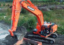 Excavatrice sur chenilles Doosan DX340LC-3