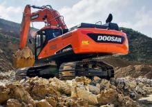 Excavatrice sur chenilles Doosan DX380NLC-5