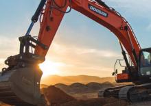 Excavatrice sur chenilles Doosan DX420NLC-5
