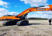 Excavatrice sur chenilles Doosan DX480LCA-K