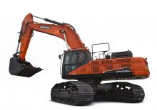 Excavatrice sur chenilles Doosan DX530LC-5