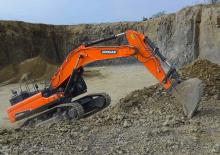 Excavatrice sur chenilles Doosan DX530NLC-5