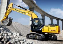 Excavatrice sur chenilles New Holland E215C LC
