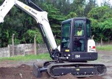 Excavatrice sur chenilles Bobcat E64
