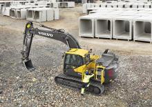 Excavatrice sur chenilles Volvo EC160EL