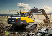 Excavatrice sur chenilles Volvo EC210D