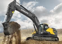 Excavatrice sur chenilles Volvo EC480EL