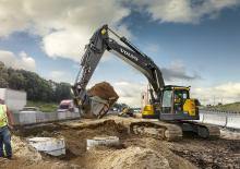 Excavatrice sur chenilles Volvo ECR355ENL