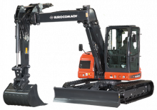 Excavatrice sur chenilles Eurocomach ES 90 UR 4