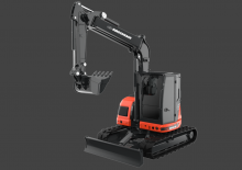 Excavatrice sur chenilles Eurocomach ES 90 UR