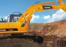 Excavatrice sur chenilles Foton Lovol FR220D