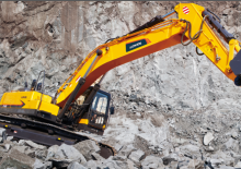 Excavatrice sur chenilles Foton Lovol FR480E