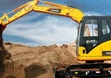 Excavatrice sur chenilles Foton Lovol FR80E
