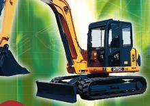 Excavatrice sur chenilles Hanix H 75 CV