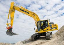 Excavatrice sur chenilles Komatsu HB215LC-2 