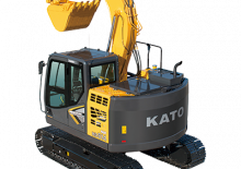 Excavatrice sur chenilles Kato HD514MR-7
